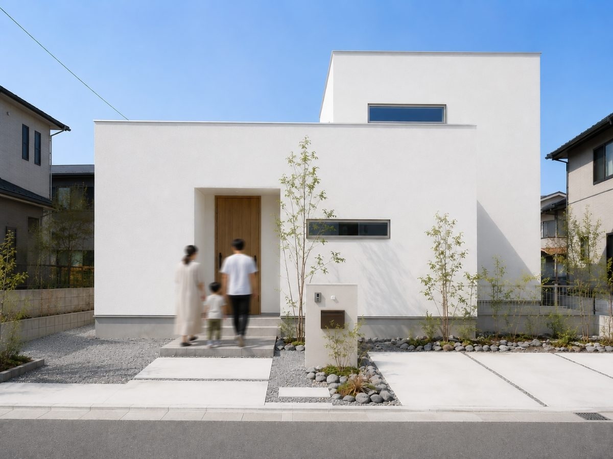 ▲▲市 ほったらかし見学会 in 2階建て